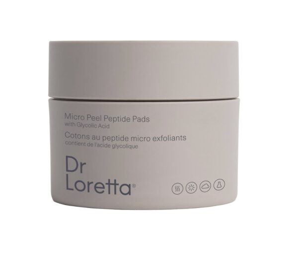 Almohadillas exfoliantes con péptidos Dr. Loretta